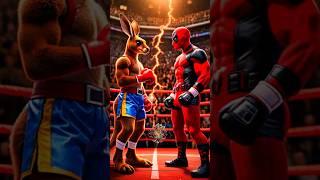 Evolution of Super Heroes ~ kangoroo vs spiderman and deadpool (boxing) | Hero to Hero |⭐ #mcu