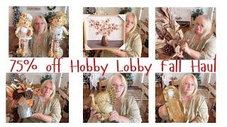 2024 WHAT I FOUND for 75% OFF HOBBY LOBBY FALL HAUL AUTUMN FALL