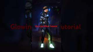 Free fire  Glowing effect editing tutorial #ffshorts #youtubeshorts #edit