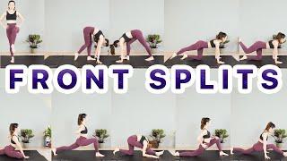 Top 10 Stretches for Beginner - Front Splits (Follow Along)