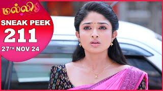 Malli Serial | EP 211 Sneak Peek | 27th Nov 2024 | Nikitha | Vijay | Saregama TV Shows Tamil