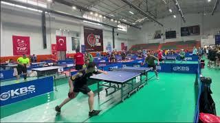 Murat Nazlı 3 - 1 Alperen Zeybek / Köyceğiz Veteran Masa Tenisi 30-39 Grup