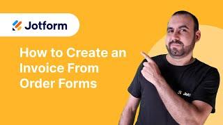 How to create an invoice from order forms