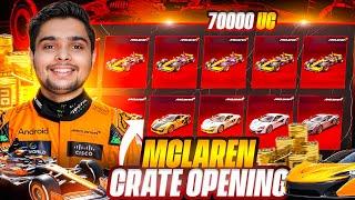 $70,000 UC MCLAREN SUPERCAR CRATE OPENING | Mclaren F1 Speed Drift Crate | BGMI