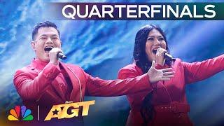 L6 Sings "Rewrite The Stars" From The Greatest Showman | Quarterfinals | AGT 2024