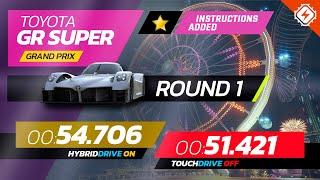 Asphalt Legends Unite - TOYOTA GR SUPER SPORT Grand Prix Round 1 - 1⭐ Touchdrive & Manual Laps