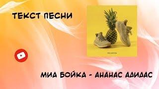 Текст песни МИА БОЙКА – АНАНАС АДИДАС | Караоке  | Samira GoldenGirl