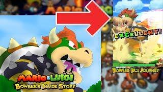 Mario & Luigi Bowser's Inside Story DS vs 3DS (Comparaison)