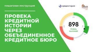 Как просто и быстро проверить кредитную историю через Объединенное кредитное бюро в 2022г.