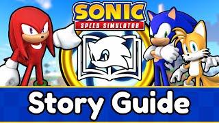 All Story Quests Guide for Sonic Speed Simulator + Fast Travel Worlds!