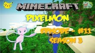 Minecraft: PIxelmon - Эпизод 11 - Mew - Легендарный Покемон (Pokemon Mod)