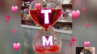 T M letter video whatsapp status/ best video whatsapp status/ apny name ki video k ly comment karn