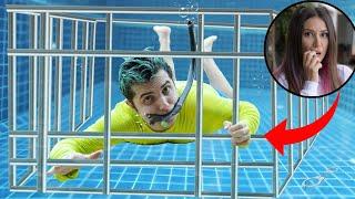 PRISÃO EM BAIXO DA PISCINA!  - Maloucos