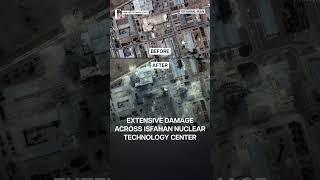 Satellite Images Show Iran's Nuclear Sites Before and After US Strikes | Subscribe to Firstpost|N18G