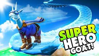 SUPER HERO Goat Can Summon ICE! In Goat Simulator 3