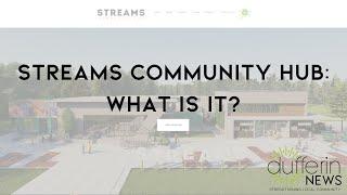 Streams Community Hub in Shelburne Ontario: What is it?