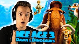 *THE BEST ONE!?* Ice Age 3: Dawn of the Dinosaurs | First Time Watching | reaction/review