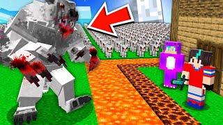 LOBO Mutante VS La Base Más SEGURA de Minecraft!