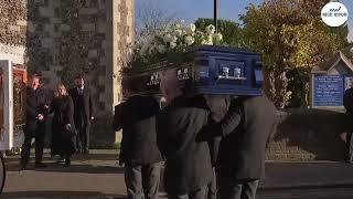 Liam Payne's funeral: Liam Payne's coffin arrives at church as Cheryl & One Direction lead mourners