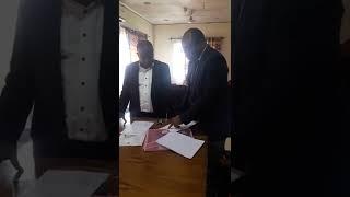 DEANSHIP HANDOVER FROM PROF. T.C NZEADIBE TO PROF. IKE E. ONYISHI AT THE FAC. OF THE SOC. SCI.UNN(2)