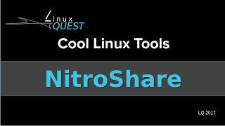 Cool Linux Tools Ep.13 - Nitroshare