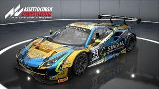 Assetto Corsa Competizione обзор 4-го релиза. Добавлены Ferrari 488 GT3 и Hungaroring circuit