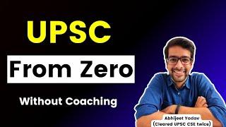 Complete Strategy for UPSC 2026 & 2027 | UPSC without coaching