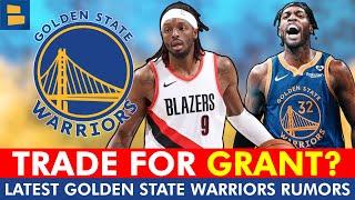 Golden State Warriors TRADING For Jerami Grant? Latest Warriors Rumors On Buddy Hield