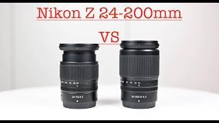 Nikon Z 24-200mm VS Z 24-70mm F4S. Picture Quilty, Focus breathing, Focus speed.