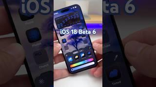 iOS 18 Beta 6 - Top 5 Features