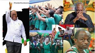 End Of Mahama As Over 400 Nursing Students Mocks Him Over...It Took Nana Addo To Restore It