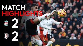 HIGHLIGHTS | Liverpool 2-2 Fulham | Forced To Settle For A Point At Anfield 