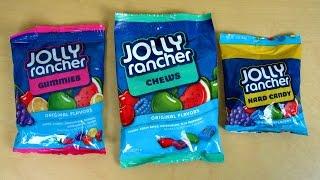 3 Jolly Rancher Varieties: Chews, Gummies and Hard Candies