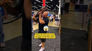 "How come even muscular men can’t handle this tool?" #shortvideo #facts #PersianMee #usa