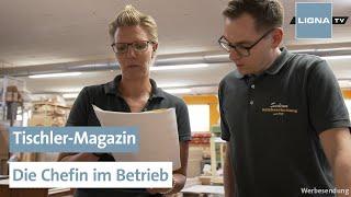 Frauen im Tischlerhandwerk | Tischler-Magazin | LIGNA.TV