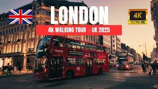 London, UK 4K HDR Walking Tour | Episode 13 – Season 1 | 4K with Captions and Street Sounds