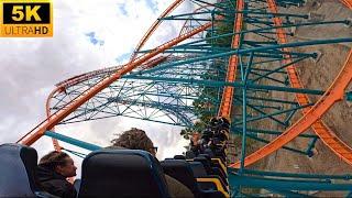 Goliath POV 5K Back Row (Highest Quality Six Flags Magic Mountain, CA