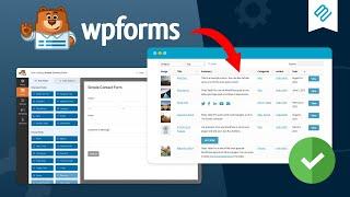 WPForms Tutorial: Create a Searchable Table with User Data in WordPress #wpforms