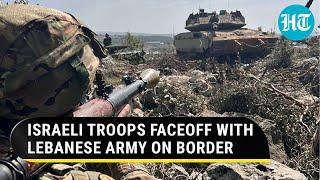 Israeli troops vs Lebanese Army border clash; Tanks, RPGs out amid physical altercation | Watch