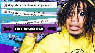 Free Pro Tools Template with Waves Plugins | Sky Jordxn Template