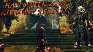 Guild Wars 2 Halloween 2020 Giveaway Results!