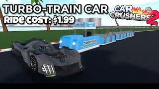 •New Train Car • Car Crushers 2 (Update 63)