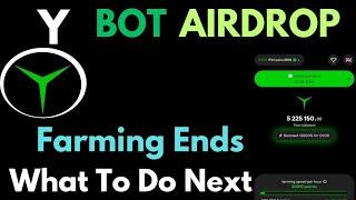 Y Bot Airdrop || Mining End  || New Update || Y Bot Official Site Launched ||