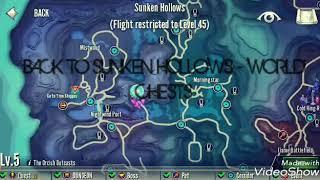 BACK TO SUNKEN HOLLOWS - WORLD CHESTS