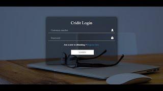 Login Form Design Bootstrap - Bootstrap Login Form Source Code - Transparent Bootstrap Login Form