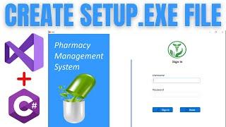 How to Create Setup.exe in Visual Studio 2023 | C# Windows Forms Project Setup File | Iconic Mentor