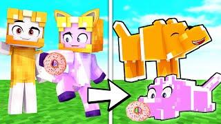 Boxy & Foxy TRANSFORM Into MAGICAL WOLVES In MINECRAFT! (LankyBox Minecraft Movie)