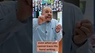 Trust God’s Hand is WORKING even you cannot trace His Hand WRITING!