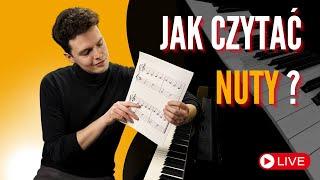 NAJLEPSZY sposób na CZYTANIE NUT! - Jak grać z NUT na pianinie?