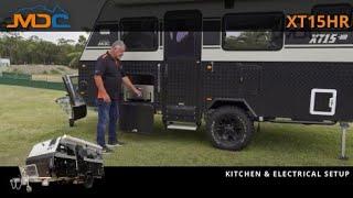 How to: Setup Kitchen & Electrical MDC XT15HR Offroad Caravan